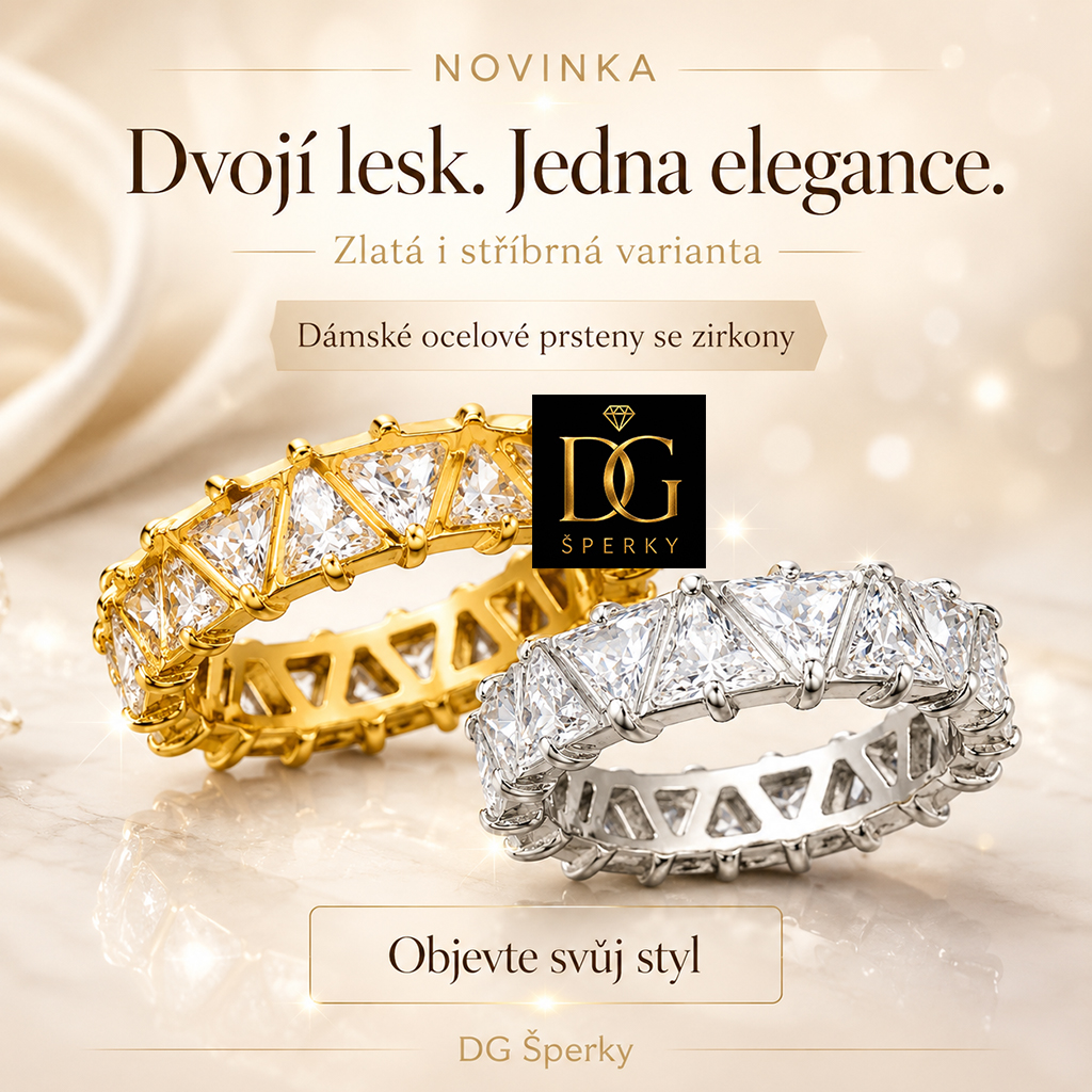 Dámský ocelový prsten Orio se zirkony po celém obvodu (6)
